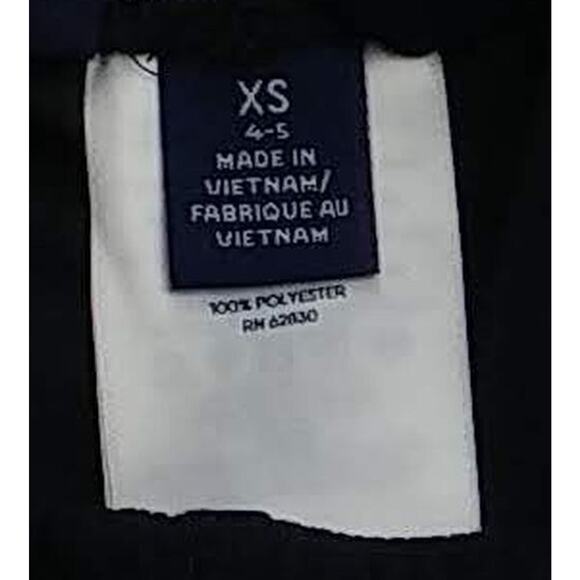 Lands End Mesh Shorts with Block M Extra Small (4-5) XS Navy Blue NEW - Picture 5 of 8